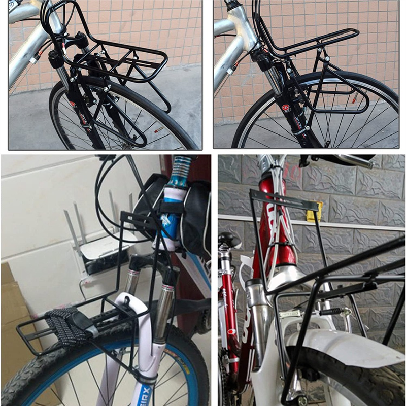 Mountain Biking Europe - GZMO Bicycle Front Rack, Steel Luggage