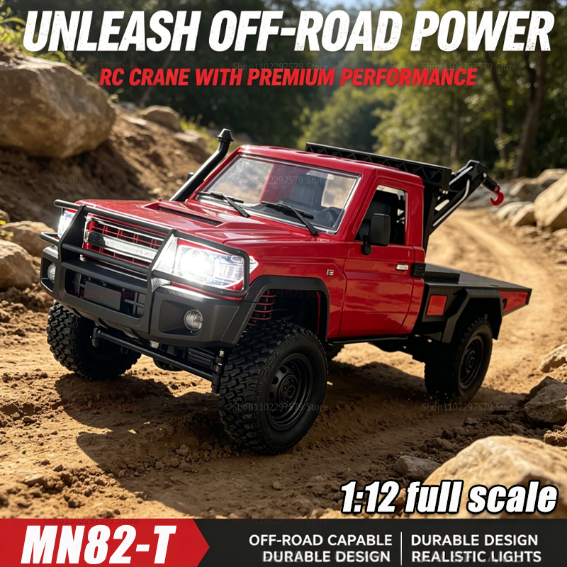 Mountain Biking Experience - New MN82T RC Crawler 2.4G 4WD