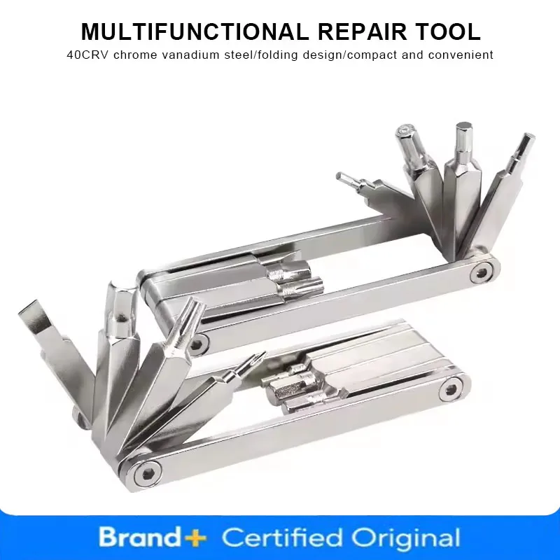 Mountain Biking Kit - 8-in-1 Bicycle Multi-Tool Kit - Portable