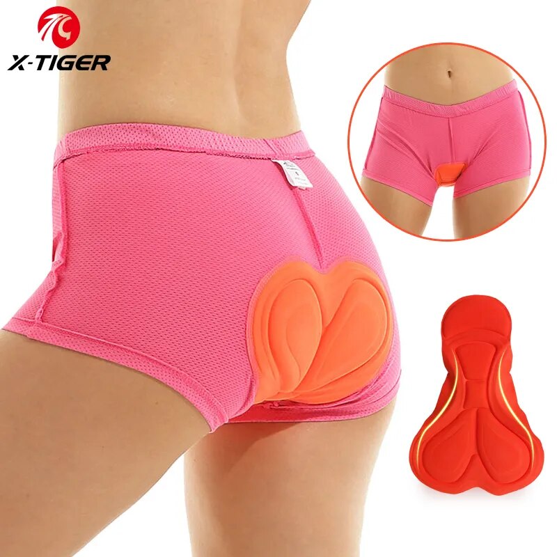 X-TIGER Cycling Underwear 3D P – обзор и цена Mountain Biking Shorts Women