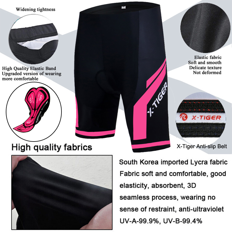 X-Tiger Women's Cycling Shorts – обзор и цена Mountain Biking Shorts Women