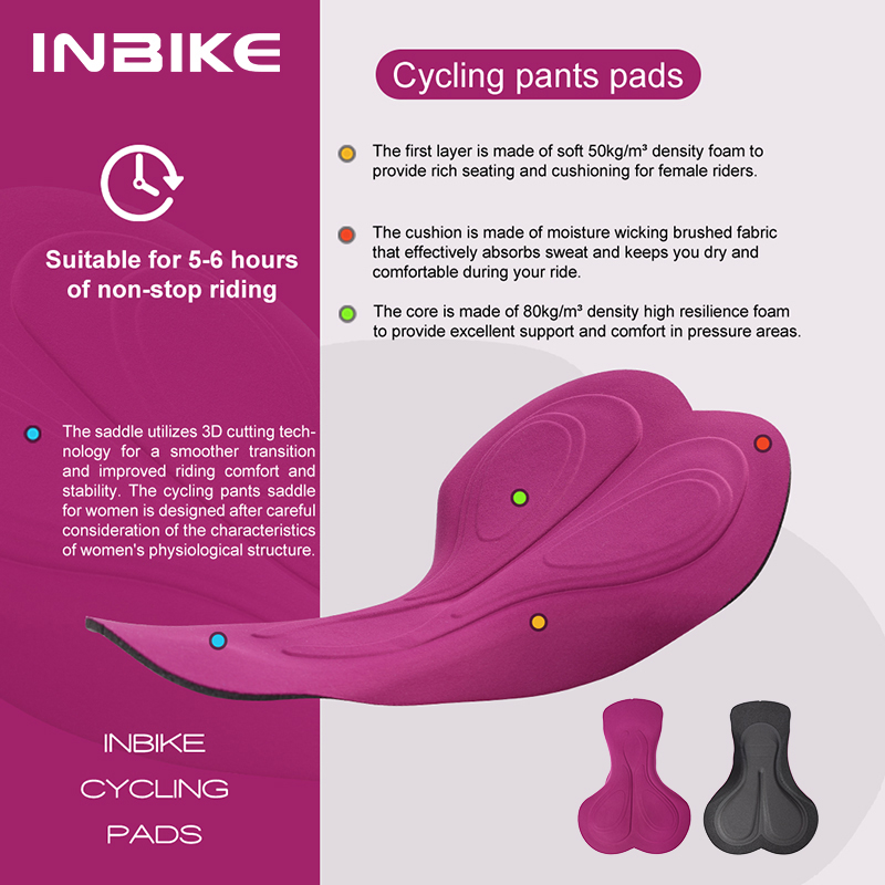 INBIKE Women's Bike Shorts Pad – обзор и цена Mountain Biking Shorts Women