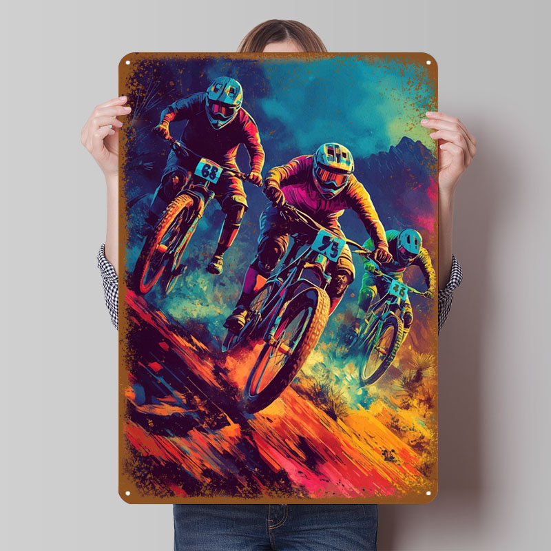 Mountain Biking Race Metal Sig – обзор и цена Mountain Biking Europe