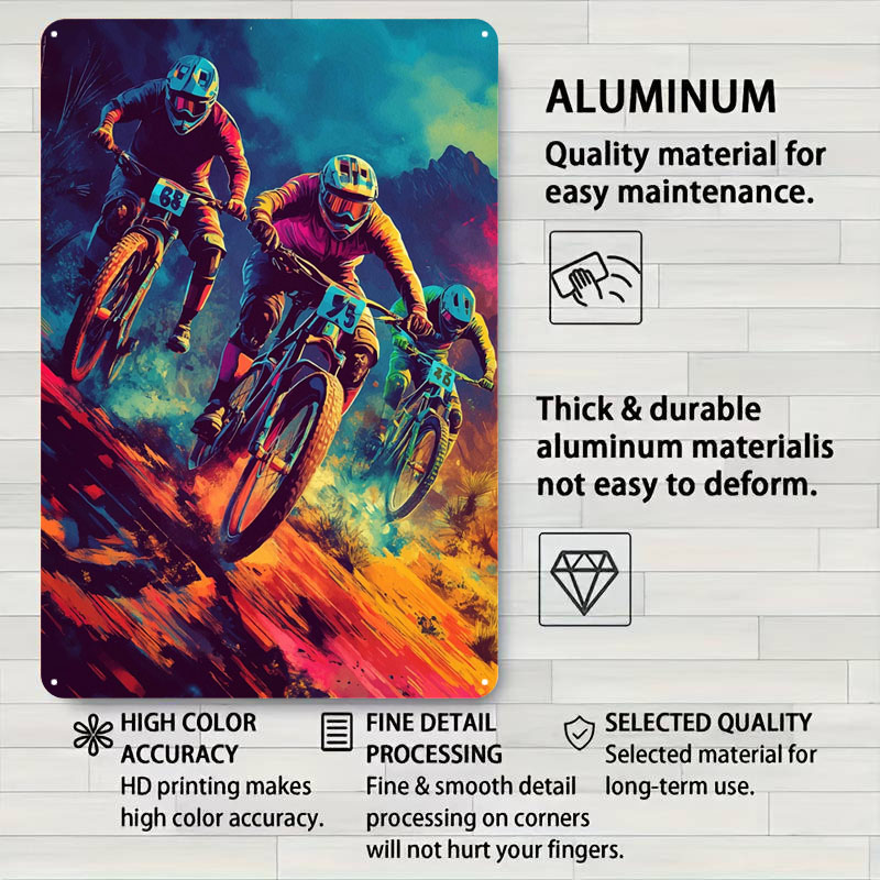 Mountain Biking Race Metal Sig – обзор и цена Mountain Biking Europe