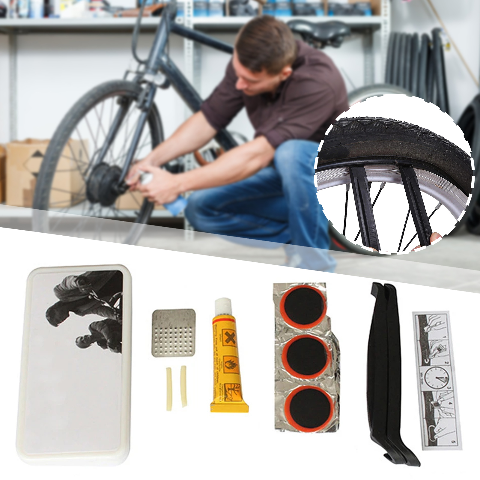 Mountain Road Bike Wheel Tire  – обзор и цена Mountain Biking Kit