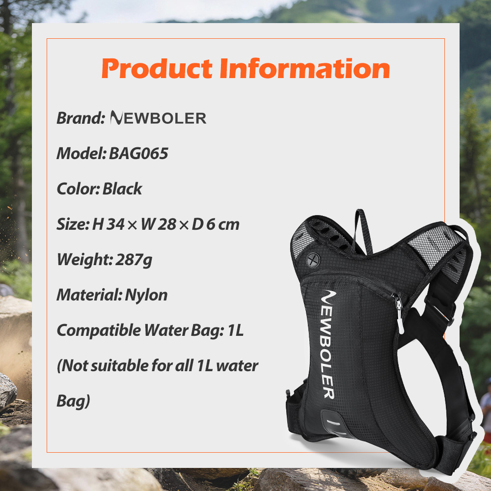 NEWBOLER 5L Motorcycle Cycling – обзор и цена Mountain Biking Hydration Pack