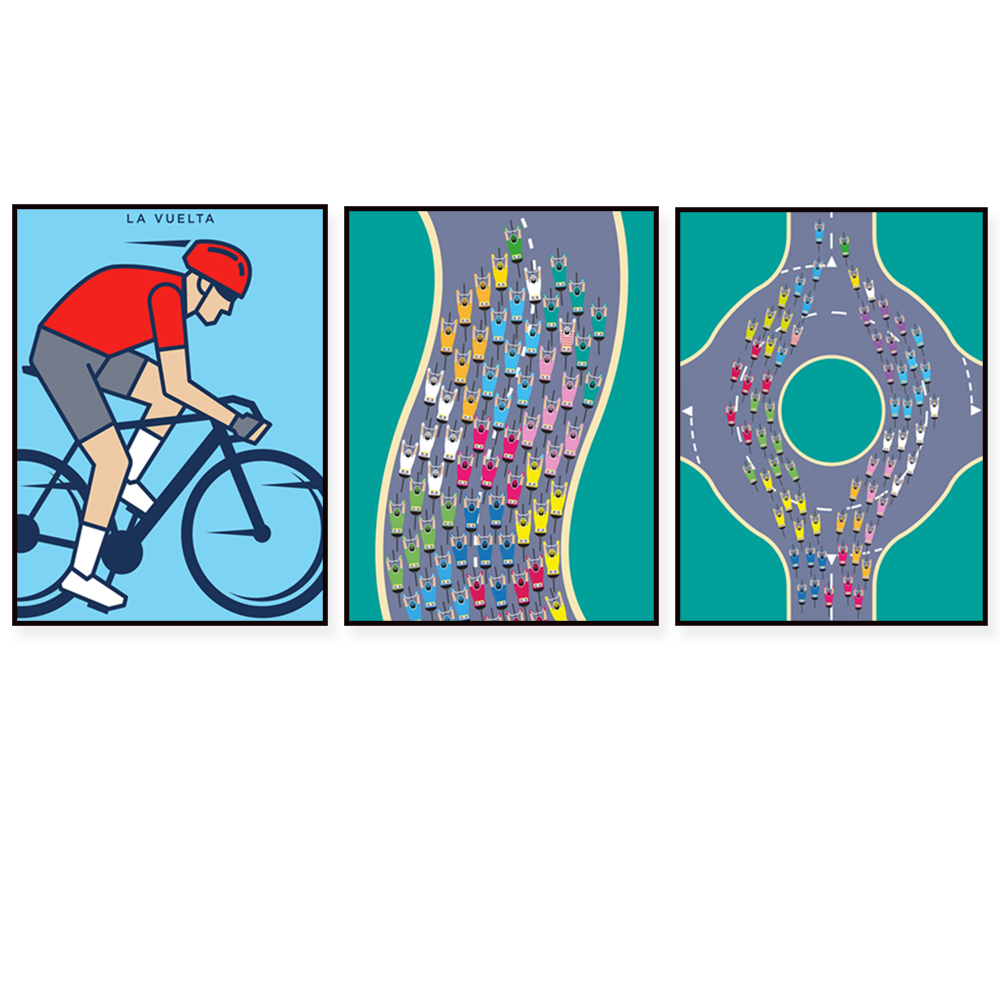Mountain Bike Print Cycling Ra – обзор и цена Mountain Biking Europe