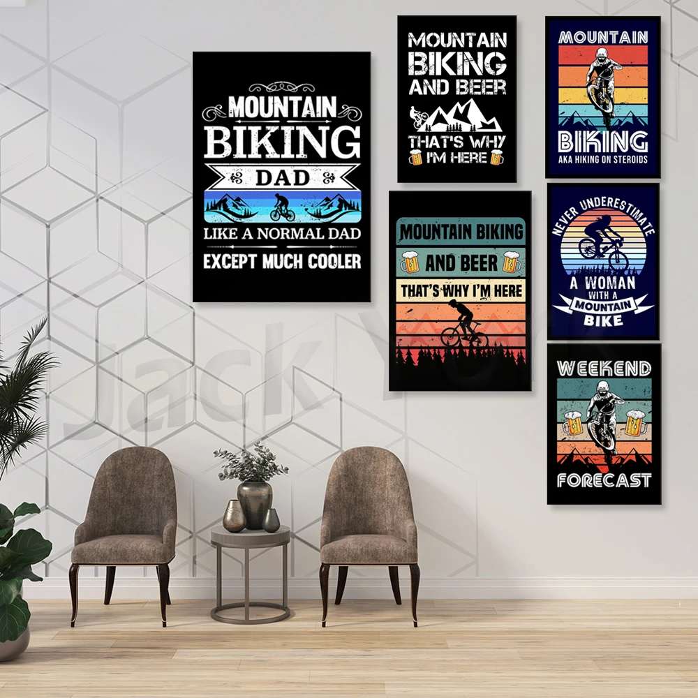 Go Mountain Bike Print Canvas  – обзор и цена Mountain Biking Europe