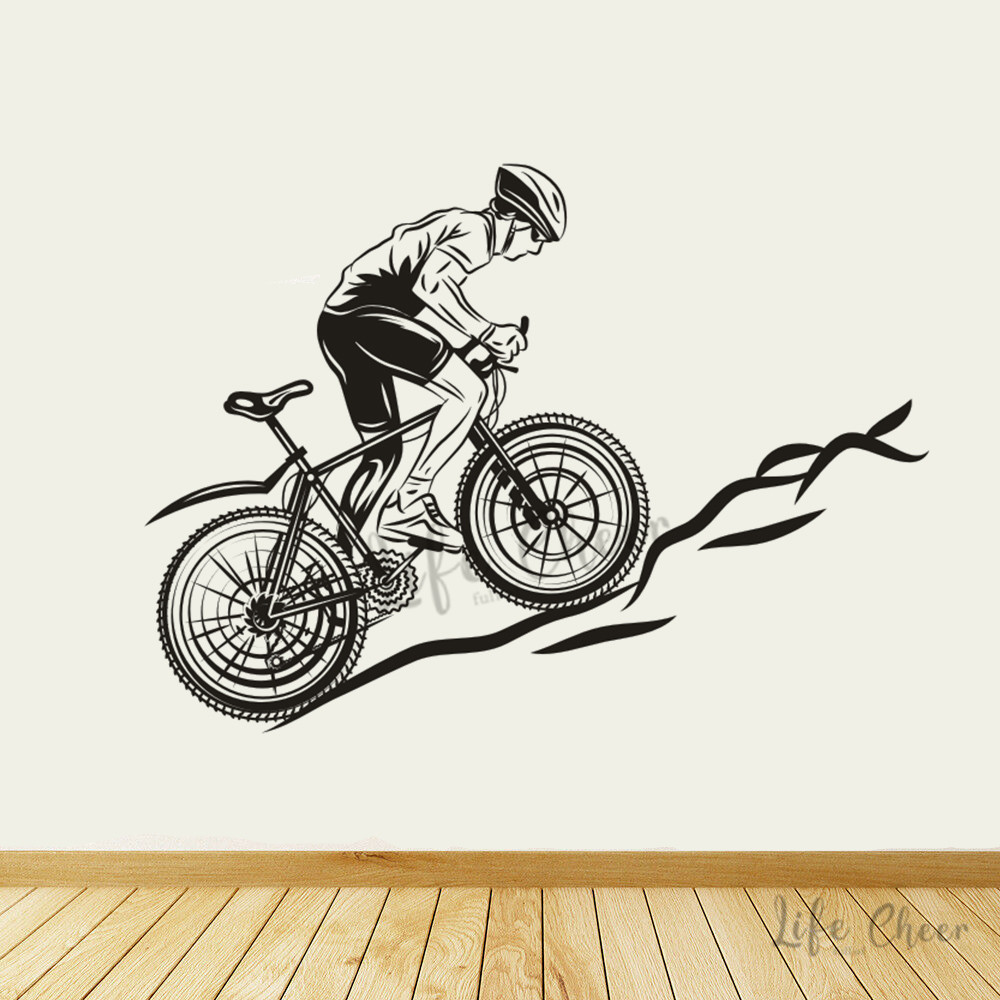 Mountain Cycling Wall Stickers – обзор и цена Mountain Biking Europe