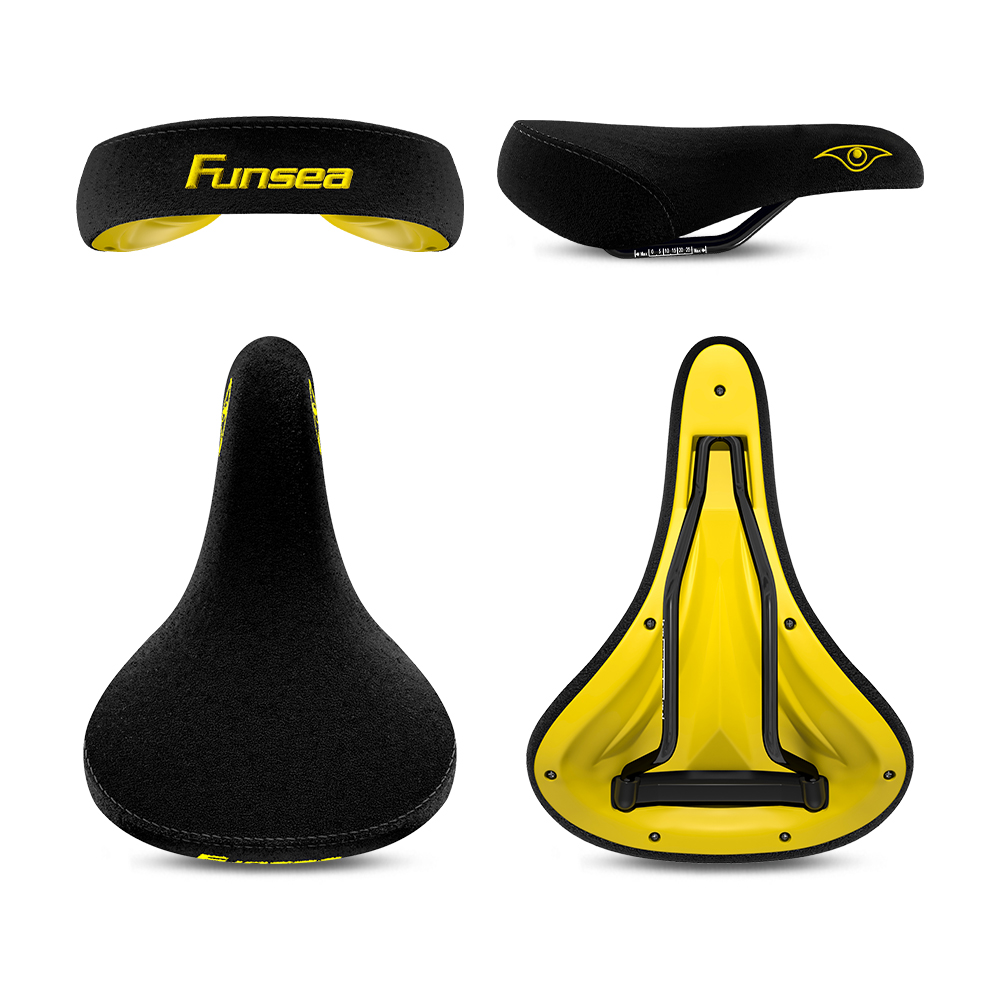 Funsea-Bicycle Seats, Wheelie  – обзор и цена Mountain Biking Logo