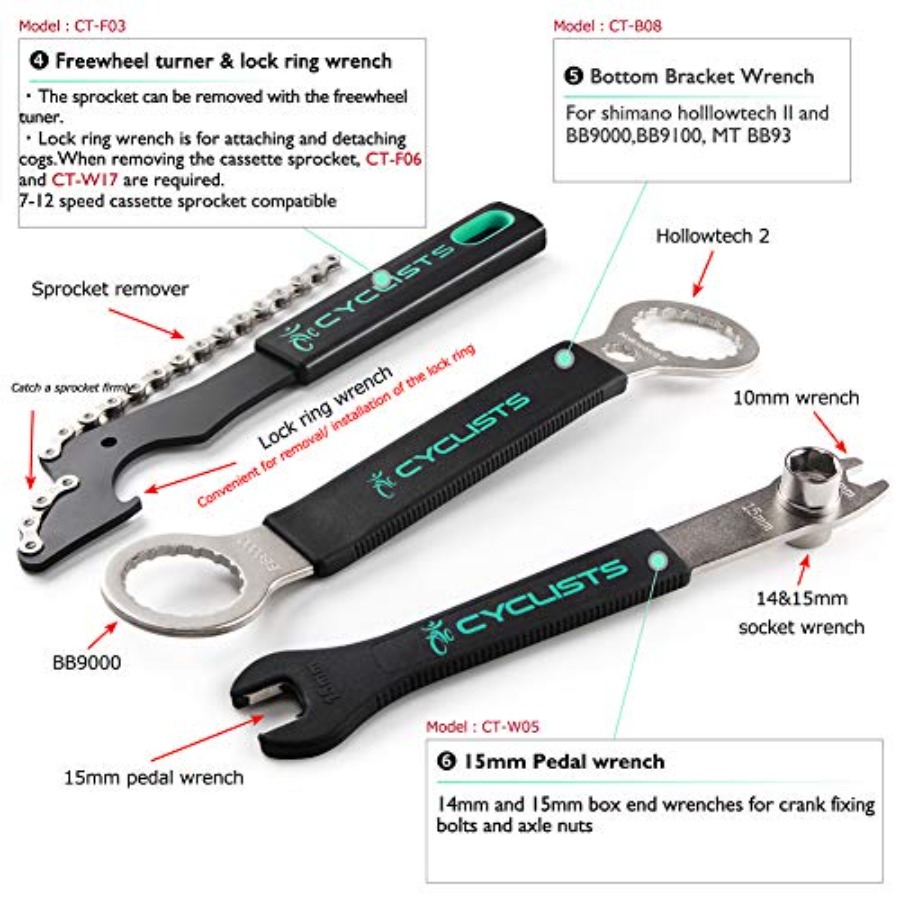 23 Piece Bike Tool Kit - Mount – обзор и цена Mountain Biking Kit